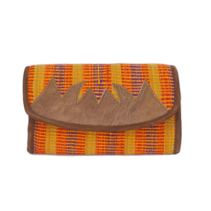 Handloomed Cotton Sunshine Wallet
