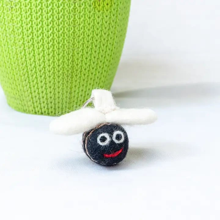 Felt Animals Mix Key rings