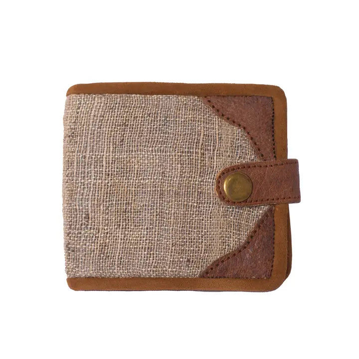 Nettles and Leather Wallet