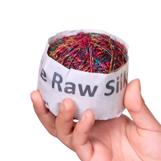 Upcycled Silk Yarn