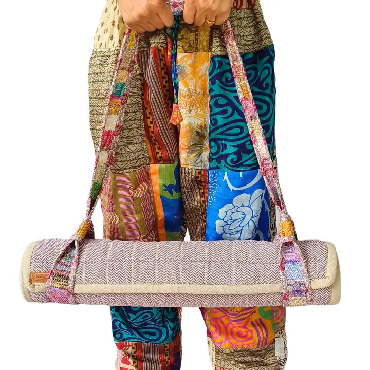 Upcycled Yoga Mat Strap