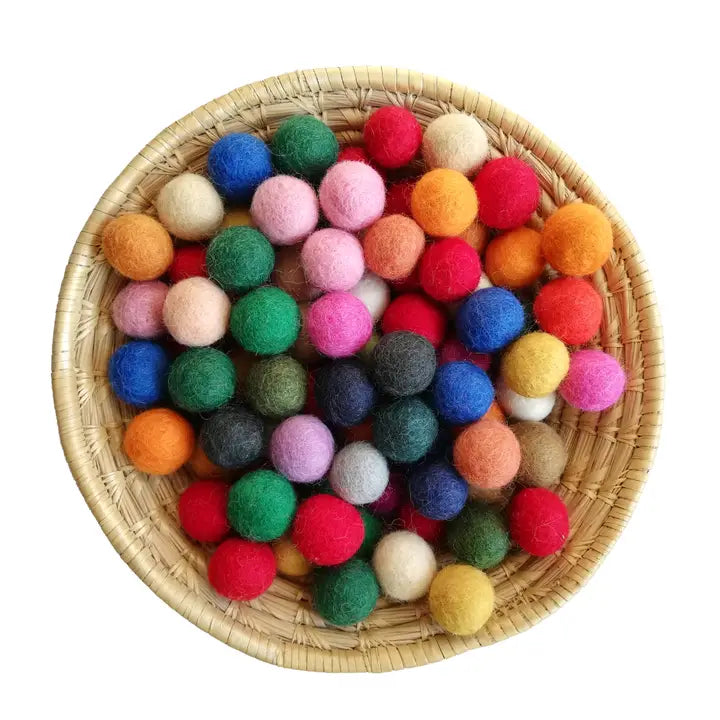 Felt Balls (Pack of 20)