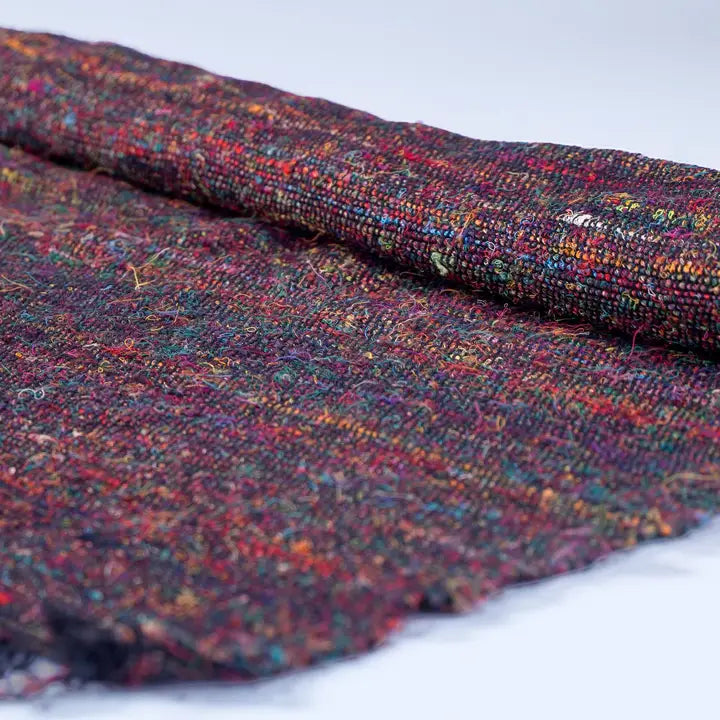 Recycled Silk Yarn Fabric