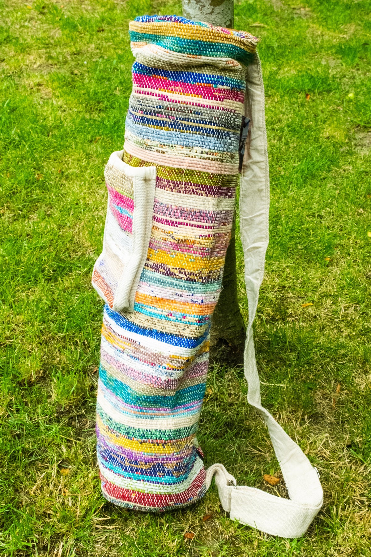 Upcycled Yoga Mat & Bag Set