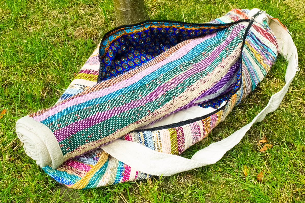 Upcycled Yoga Mat Bag