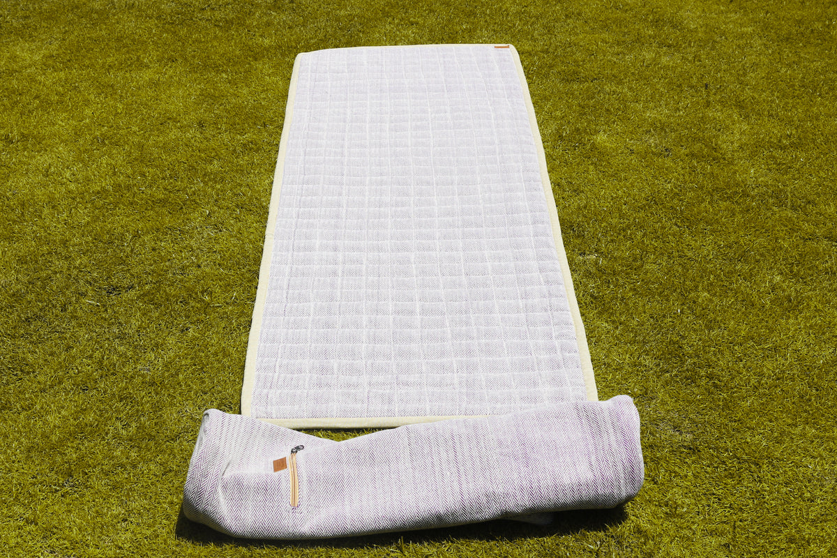 Cotton Yoga Mat and Bag Set