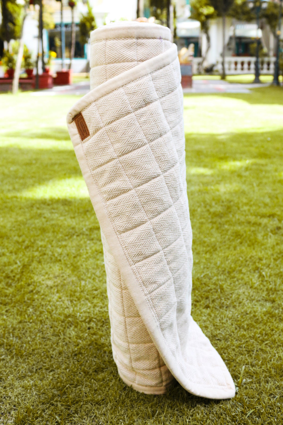 Cotton Yoga Mat and Bag Set