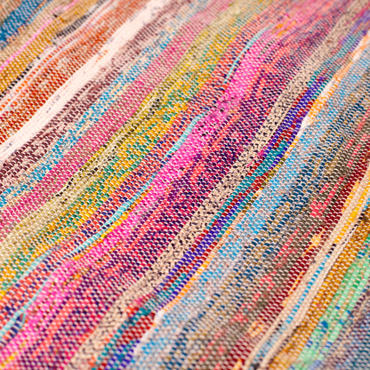 Rainbow Round Throw