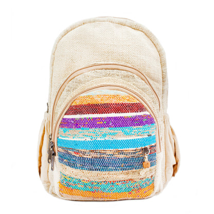 Handwoven Hemp Backpack