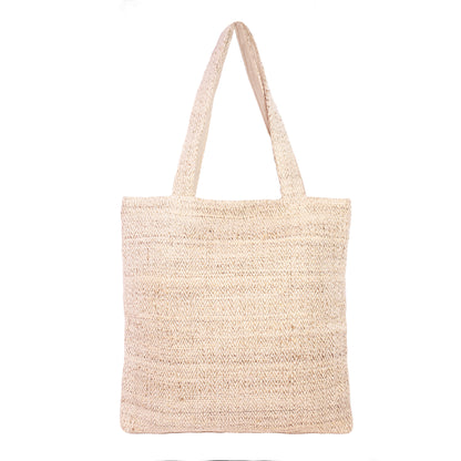 Handwoven Hemp Cotton Tote Bag