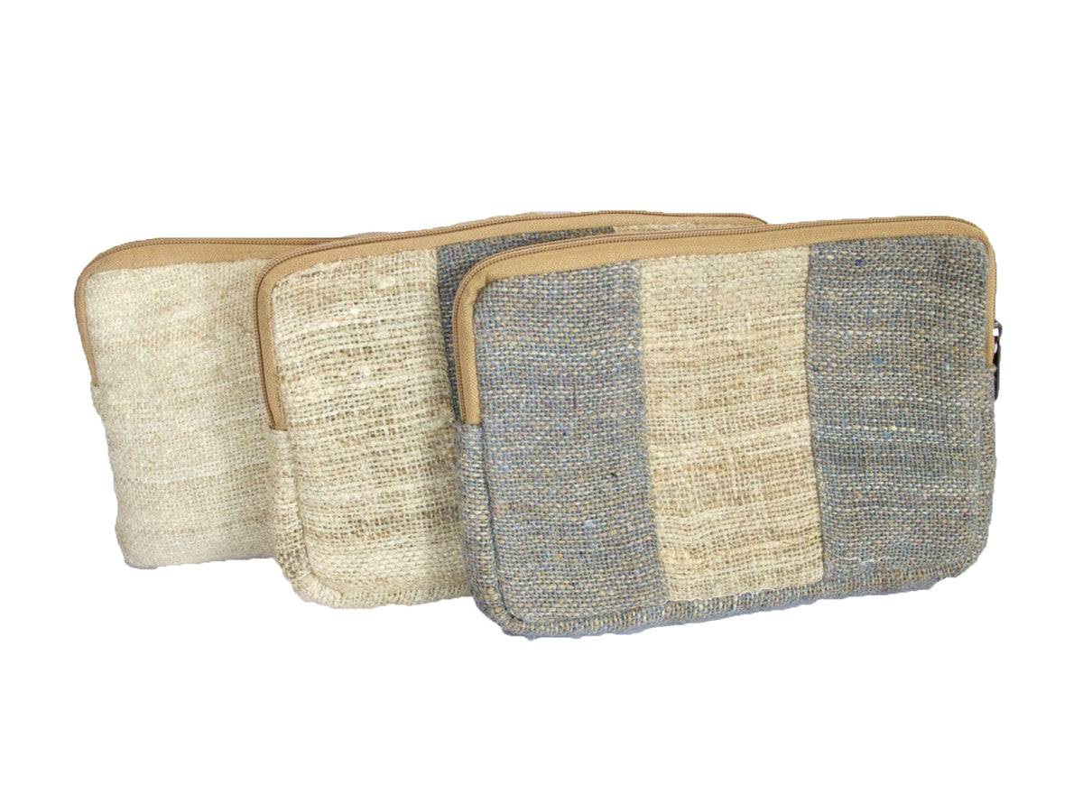 Hemp iPad or Makeup Purse