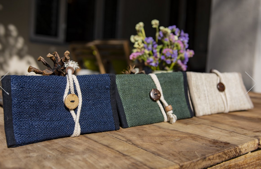 Handwoven Hemp Cotton Wallet